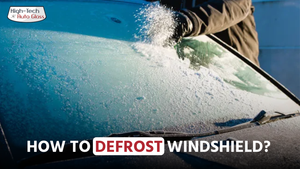 how to defrost windshield