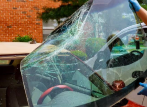 Removing the Damaged Windshield